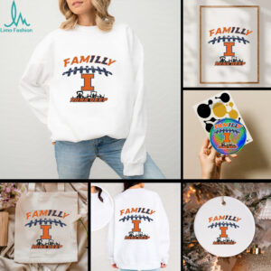 Official Illinois Fighting Illini Familly Runs Deep Shirt