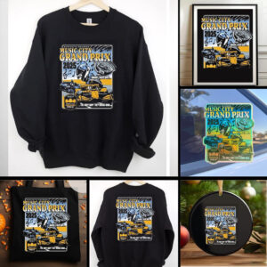 Official Indycar 2025 Borchetta Bourbon Music City Grand Prix Finale Shirt