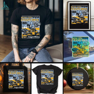 Official Indycar 2025 Borchetta Bourbon Music City Grand Prix Finale Shirt