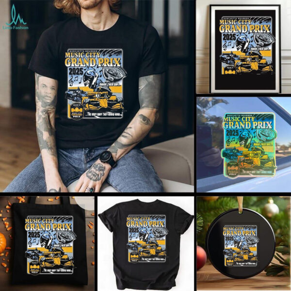 Official Indycar 2025 Borchetta Bourbon Music City Grand Prix Finale Shirt