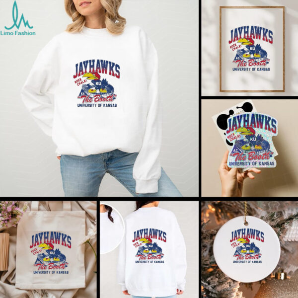 Official Kansas Jayhawks The Booth Stadium Rock Chalk shirt