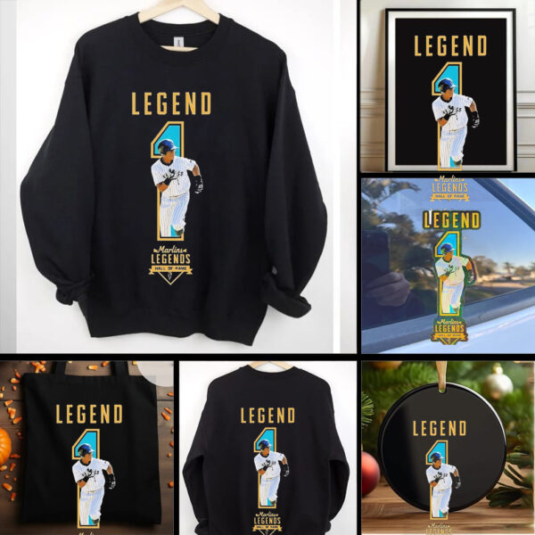 Official Luis Castillo Legendary Miami Marlins Shirt