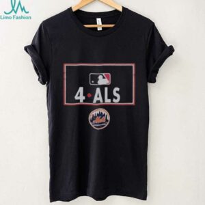 Official New York Mets Awareness 4 To ALS MLB T Shirt