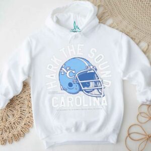 Official North Carolina Football Hark The Sound helmet shirt