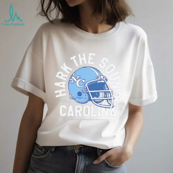 Official North Carolina Football Hark The Sound helmet shirt