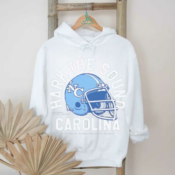 Official North Carolina Football Hark The Sound helmet shirt