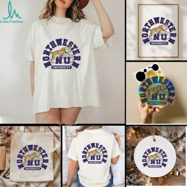 Official Northwestern Wildcats University Classic Logo shirt