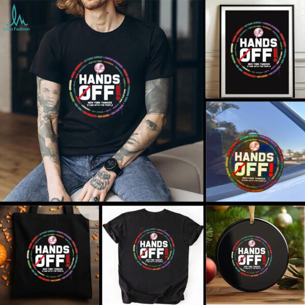 Official Off New York Yankees Logo Hands Off Seattle Mariners Stand With The People Shirt