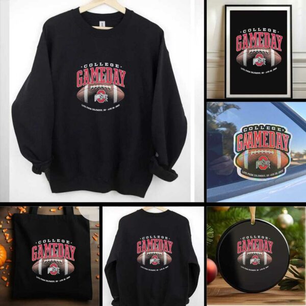 Official Ohio State Buckeyes College GameDay 2025 Shirt