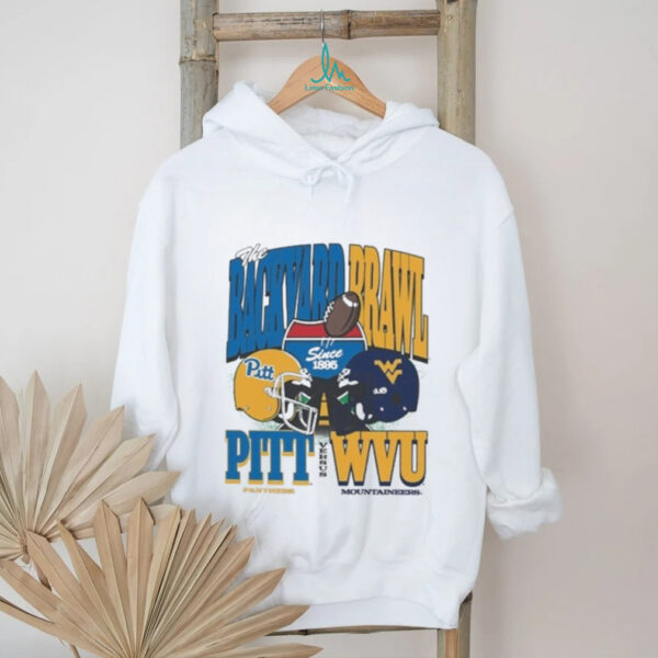 Official The Backyard Brawl 2025 Pitt Panthers Vs West Virginia Mountaineers Since 1895 Shirt