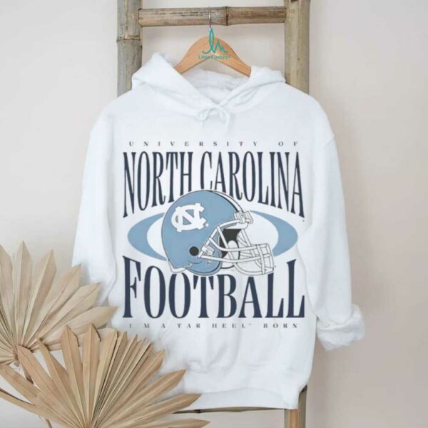 Official University of Carolina Football I’m a Tar Heel Born helmet shirt
