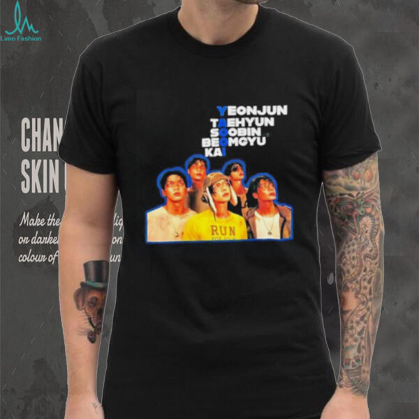 Official Yaooi Yeonjun Taehyun Soobin Beomgyu Kai shirt