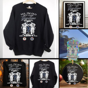 Official Yes I’m Old But I Saw New York Yankees Greatness Mantle And Maris Signatures Shirt