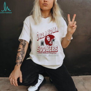 Oklahoma Sooners 2000 National Champions helmet shirt