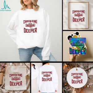 Oklahoma Sooners crimson runs deeper shirt