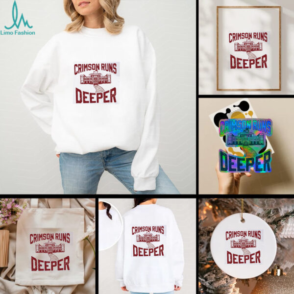 Oklahoma Sooners crimson runs deeper shirt