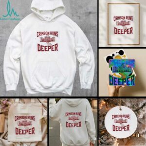 Oklahoma Sooners crimson runs deeper shirt