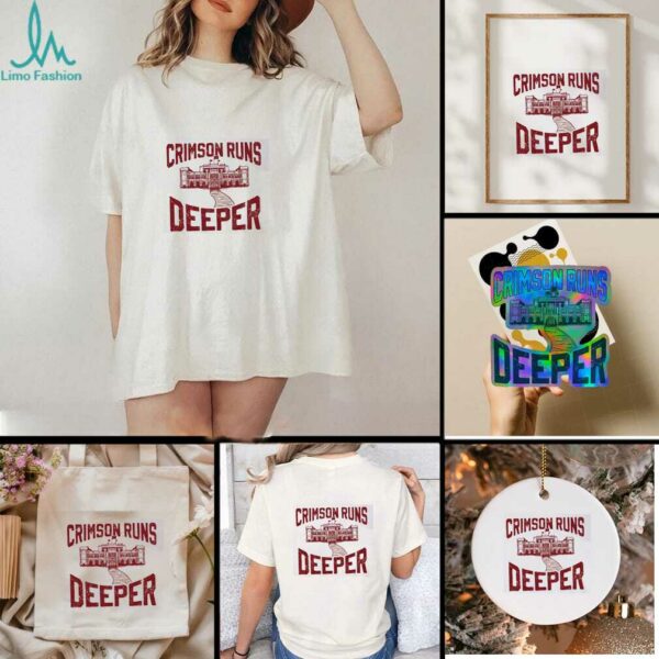 Oklahoma Sooners crimson runs deeper shirt