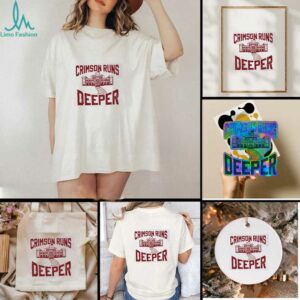 Oklahoma Sooners crimson runs deeper shirt