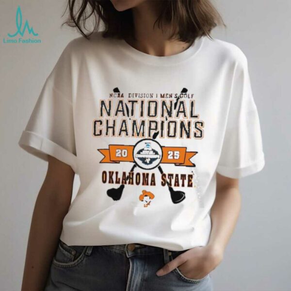 Oklahoma State Cowboys NCAA Division I Men’s Golf National Champions 2025 shirt