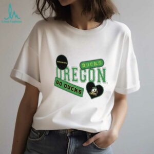 Oregon Ducks Go Ducks heart shirt