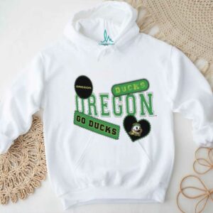 Oregon Ducks Go Ducks heart shirt
