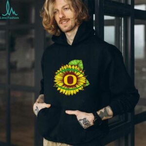 Oregon Ducks sunflower football shirt