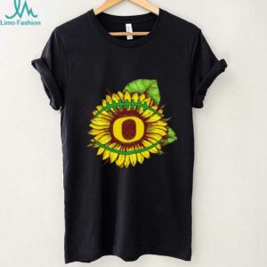 Oregon Ducks sunflower football shirt