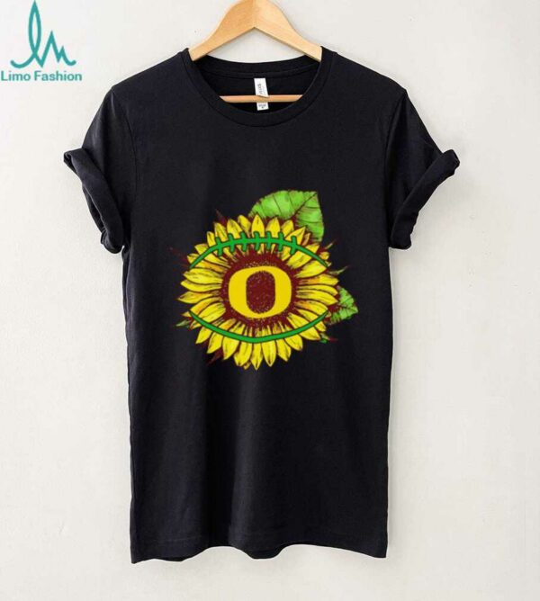 Oregon Ducks sunflower football shirt