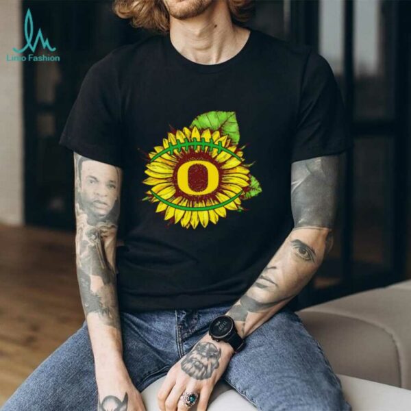 Oregon Ducks sunflower football shirt