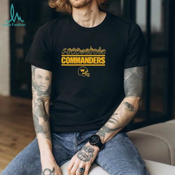 Original Washington Commanders Love Sign x ASL T Shirt