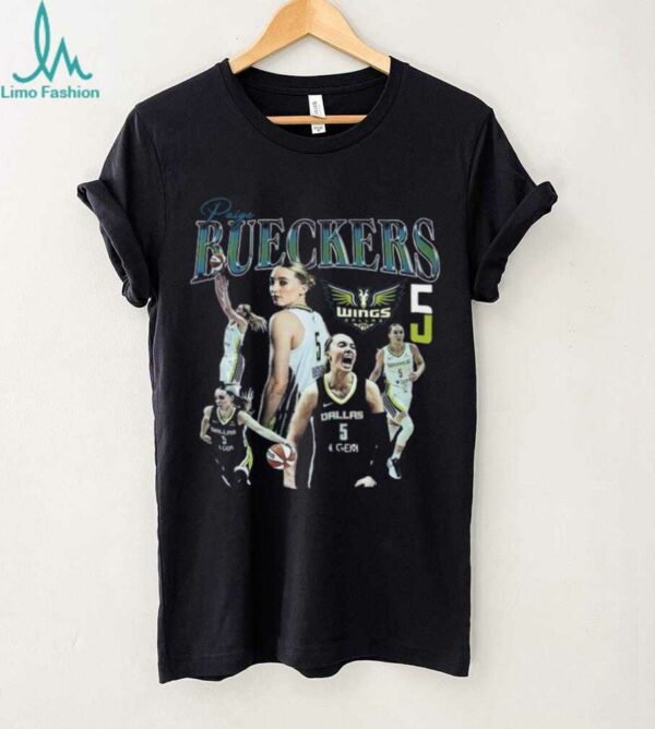 Paige Bueckers original halftone basketball shirt
