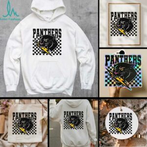 Panther Mascot School Vintage Distressed Panthers Shirt