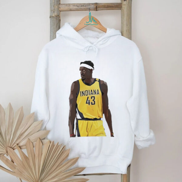 Pascal Siakam no.43 Indiana Pacers graphic shirt