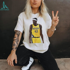 Pascal Siakam no.43 Indiana Pacers graphic shirt