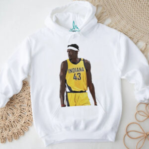 Pascal Siakam no.43 Indiana Pacers graphic shirt
