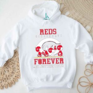 Peanuts Characters x Cincinnati Reds forever not just when we win shirt