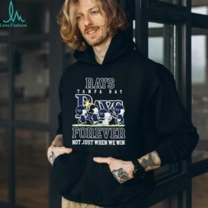 Peanuts Tampa Bay Rays forever not just when we win shirt