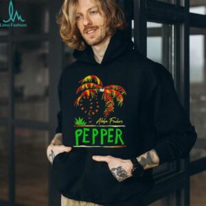Pepper twisted palm aloha fuckers shirt