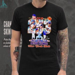 Pete Alonso 253 HR New York Mets Signature shirt