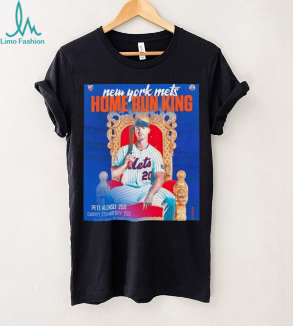 Pete Alonso 253 New York Mets home run king shirt