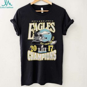 Philadelphia Eagles Fly Eagles Fly Super Bowl Lii Champions 2017 Shirt