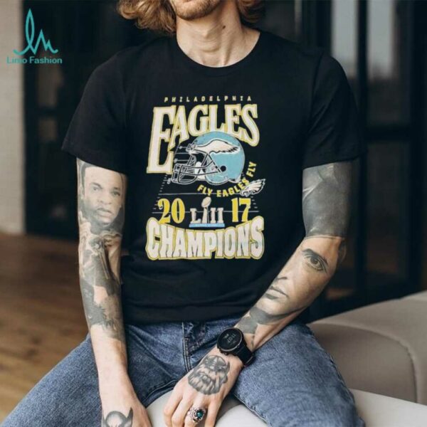 Philadelphia Eagles Fly Eagles Fly Super Bowl Lii Champions 2017 Shirt