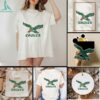 Philadelphia Eagles X Grateful Dead mascot logo shirt