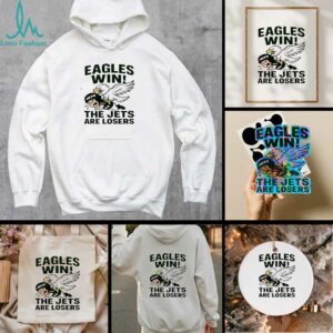 Philadelphia Eagles win New York Jets are losers NFL 2025 cartoon shirt
