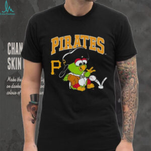 Pittsburgh Pirates Parrot Mascot Baseball T Shirt