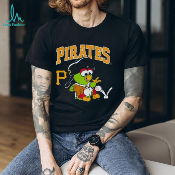 Pittsburgh Pirates Parrot Mascot Baseball T Shirt