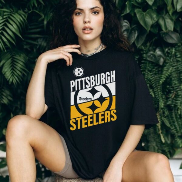 Pittsburgh Steelers Split Slant design shirt
