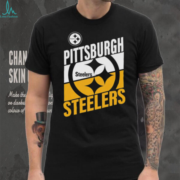 Pittsburgh Steelers Split Slant design shirt
