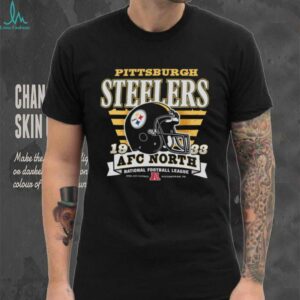 Pittsburgh Steelers Stripe Splash Franklin Throwback T Shirt